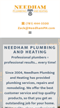 Mobile Screenshot of needhamplumbingandheating.com